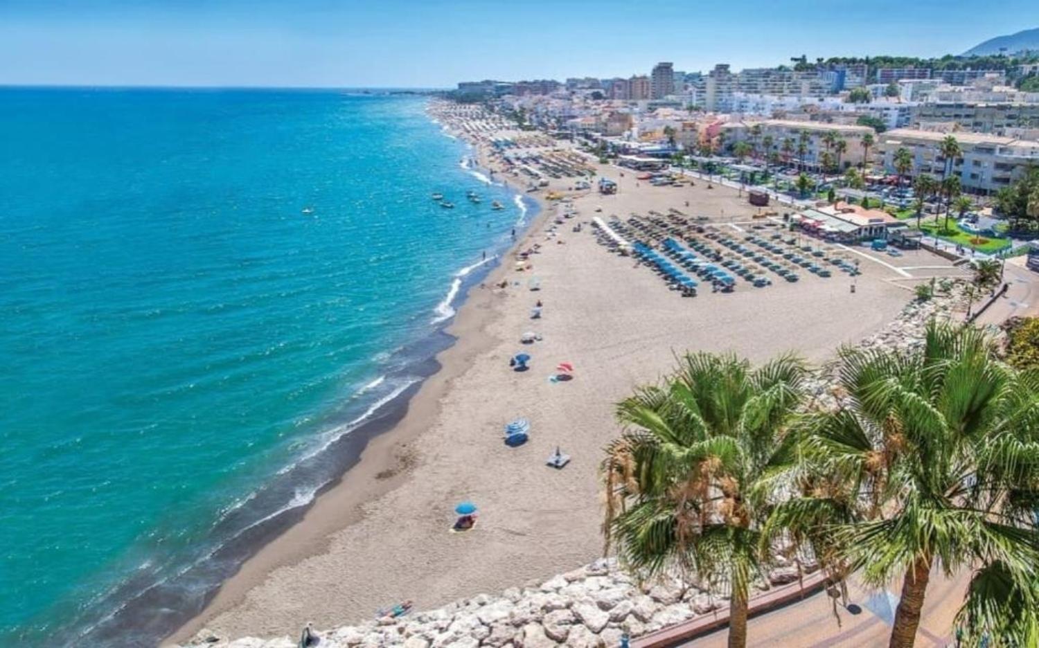 Primera Linea Del Mar - Acceso Directo Playa Carihuela Τορρεμολίνος Εξωτερικό φωτογραφία